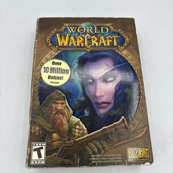 World of Warcraft Computer Game Windows PC & Mac‎ Sealed Unopened Box - Picture 1 of 8